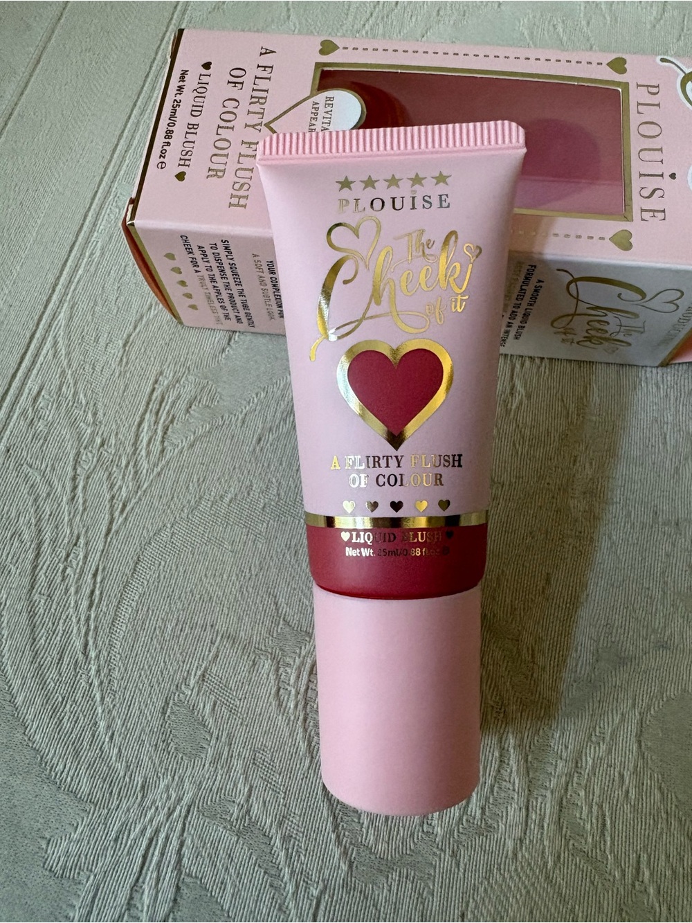 P. Louise Cheek of It Liquid Cream Blush in Raspberry Ribbon BNIB